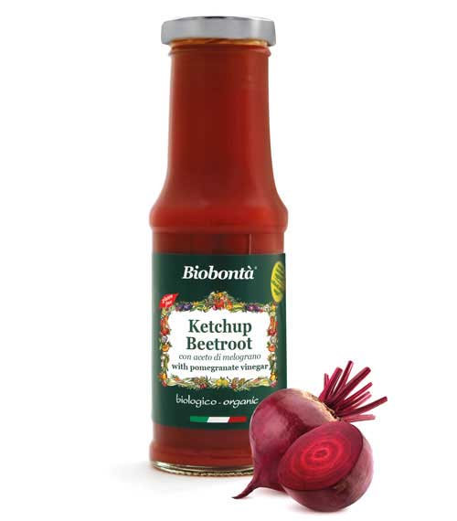 Beetroot Ketchup with pomegranate vinegar