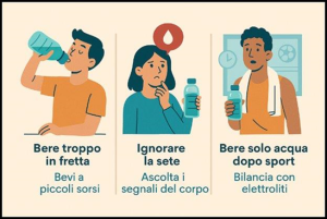 Tre errori comuni con le relative correzioni: