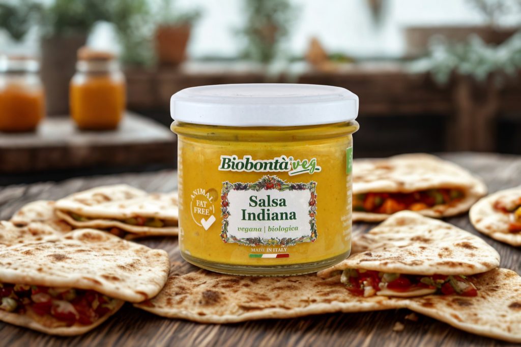Salsa Indiana vegana alla curcuma per piatti etnici
