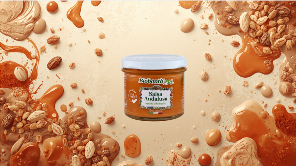 Salsa vegetale a base di riso senza soia