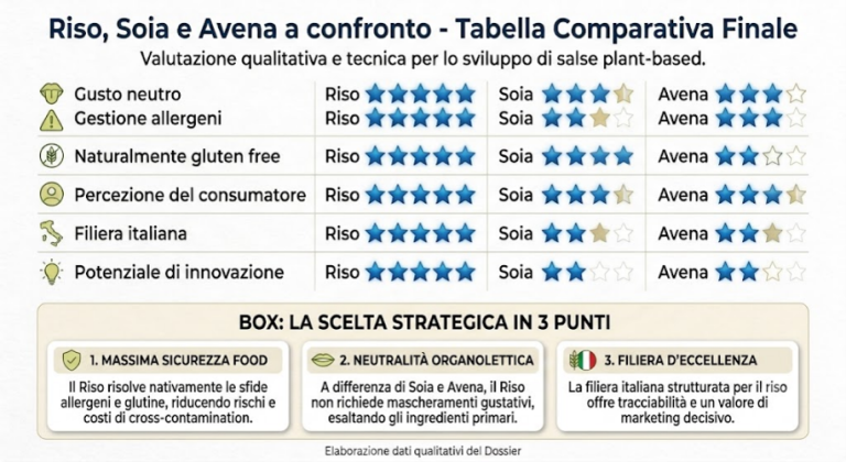 tabella comparativa