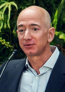 Jeff Bezos 58 years old, CEO of Amazon